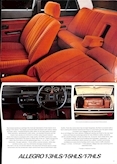 Austin Allegro 3 Car Sales Brochure 3331/D 1980 Image 7