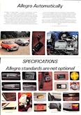 Austin Allegro 3 Car Sales Brochure 3331/D 1980 Image 8