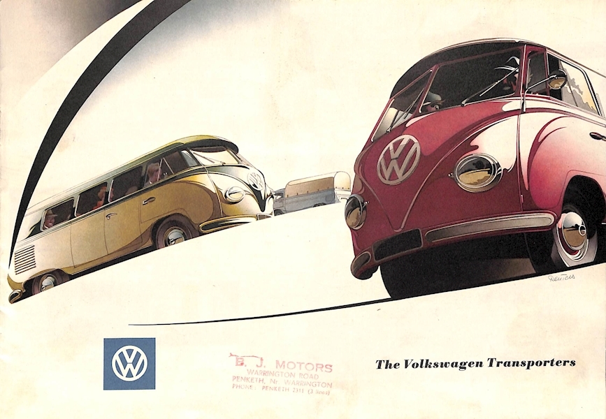 1957 Volkswagen Transporters Brochure Image 1