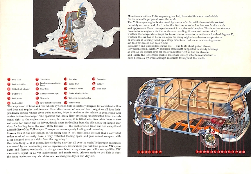 1957 Volkswagen Transporters Brochure Image 3