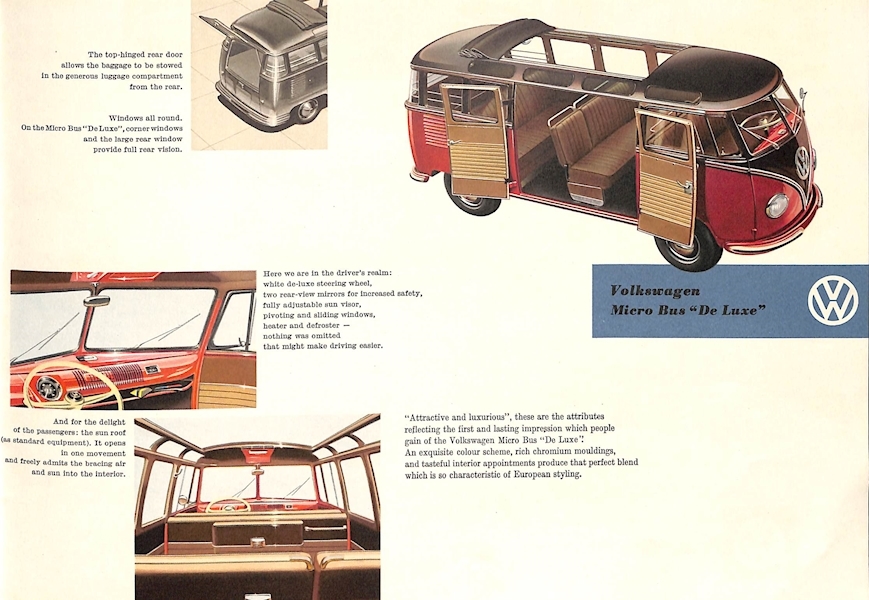 1957 Volkswagen Transporters Brochure Image 11