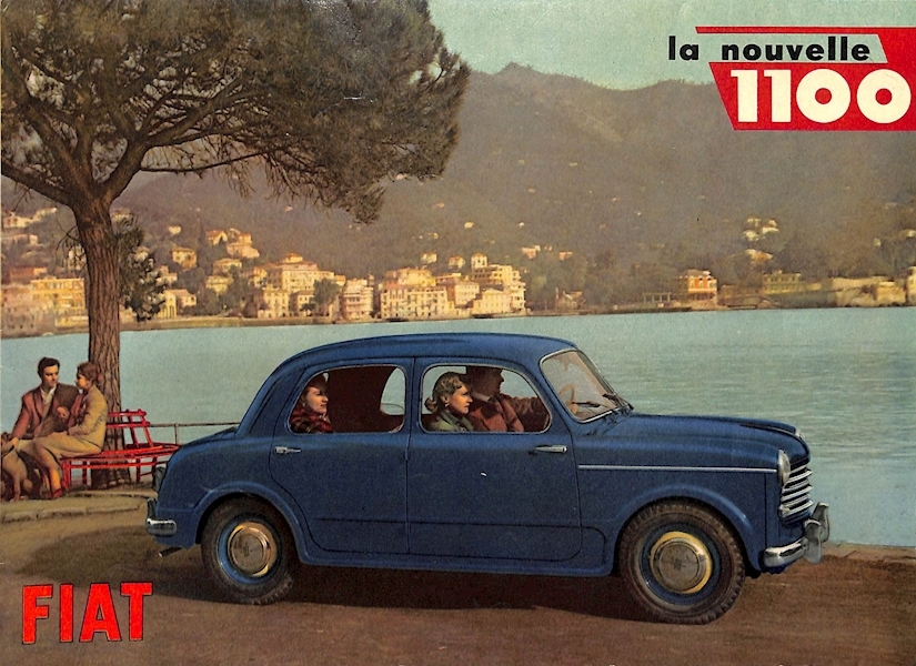 1953 Fiat 1100 Brochure Image 1