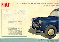 1953 Fiat 1100 Brochure Image 2