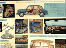 1953 Fiat 1100 Brochure Image 4