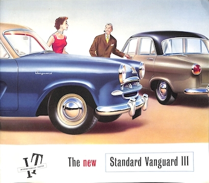 1955 Standard Vanguard III Brochure