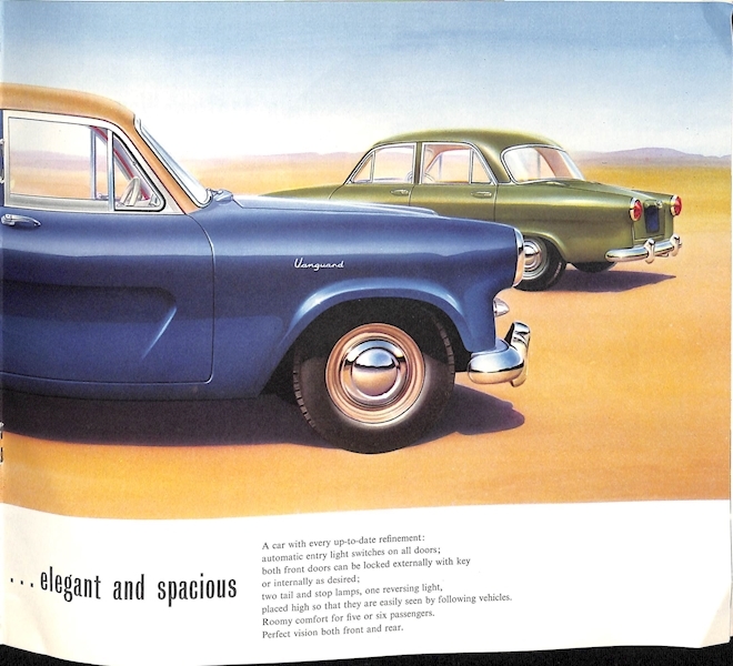 1955 Standard Vanguard III Brochure Image 7