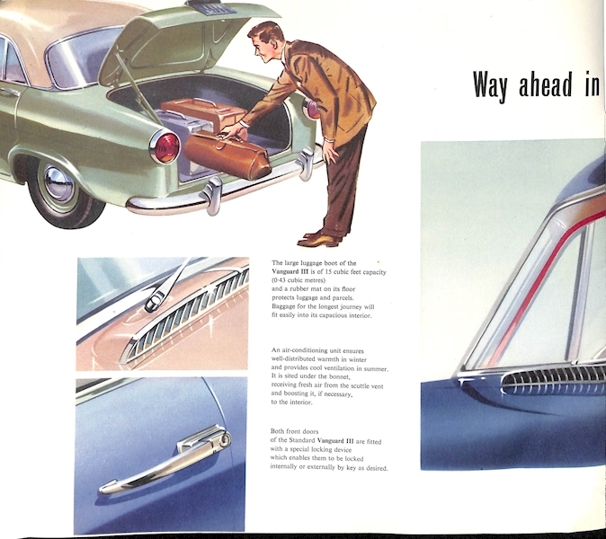 1955 Standard Vanguard III Brochure Image 8
