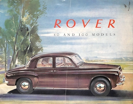 1960 Rover 80 & 100 Brochure
