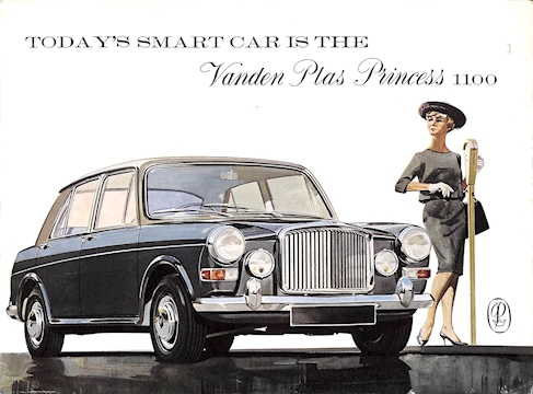 Vanden Plas Princess 1100 Brochure #2232/A 1964