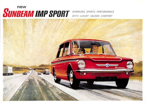 Sunbeam Imp Sport Car Sales Brochure 1301/H 1966-68
