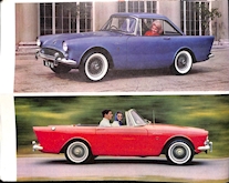 Sunbeam Car Sales Range Brochure 1010 H 1964 Image 3