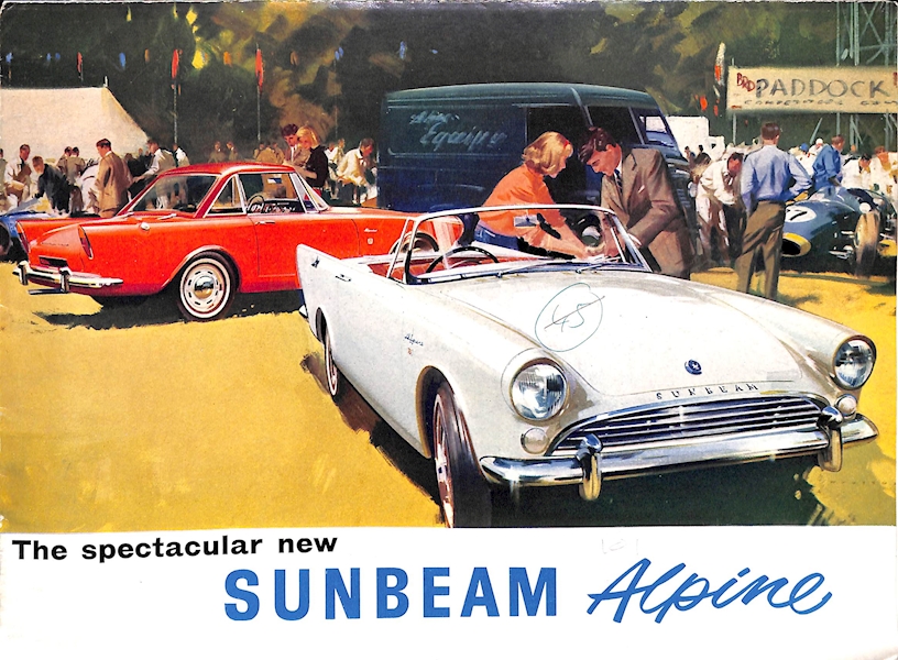 Sunbeam Alpine Series III Car Sales Brochure 945 H 1963 Image 1