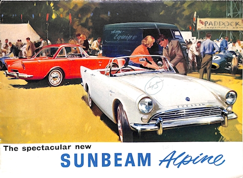 Sunbeam Alpine Series III Car Sales Brochure 945 H 1963