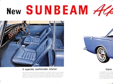 Sunbeam Alpine Series III Car Sales Brochure 945 H 1963 Image 4