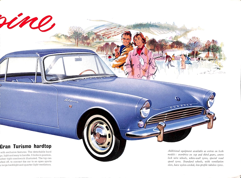 Sunbeam Alpine Series III Car Sales Brochure 945 H 1963 Image 5