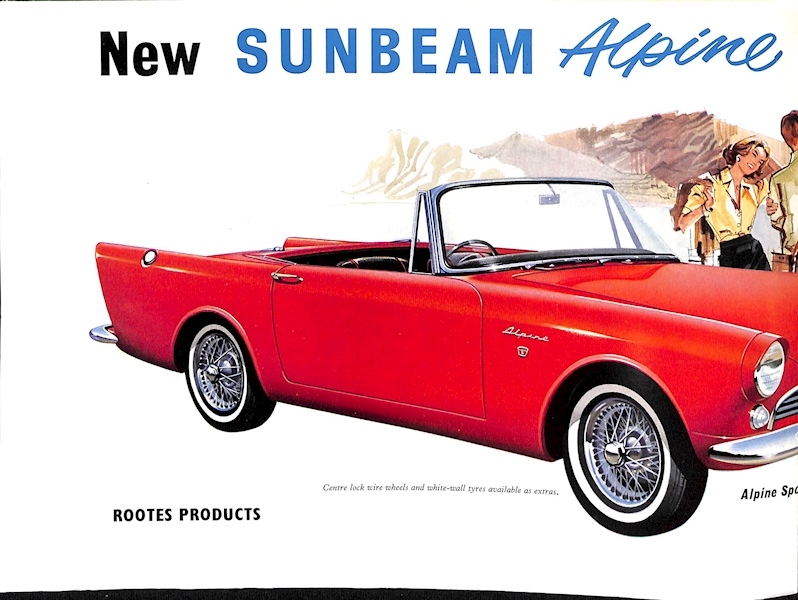 Sunbeam Alpine Series III Car Sales Brochure 945 H 1963 Image 6