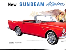 Sunbeam Alpine Series III Car Sales Brochure 945 H 1963 Image 6