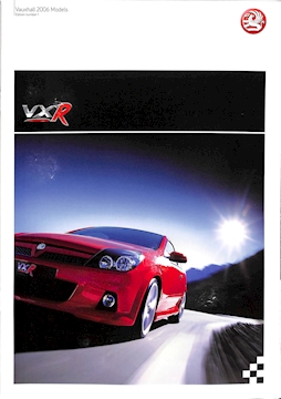 Vauxhall VXR Car Sales Brochure VM0505746 2005