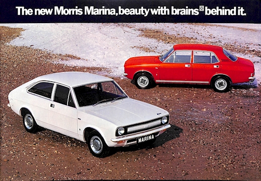 Morris Marina Car Sales Brochure 2824 1972