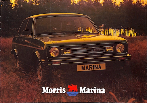 Morris Marina 3 Car Sales Brochure 3327 1978