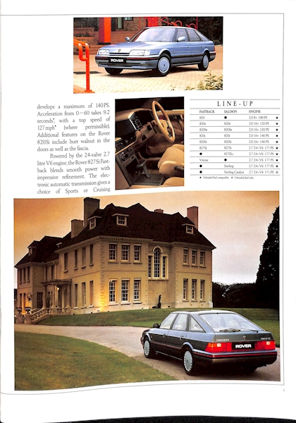 Austin-Rover Range Brochure Metro, Montego, Mini, #3904/E 1989 Image 3