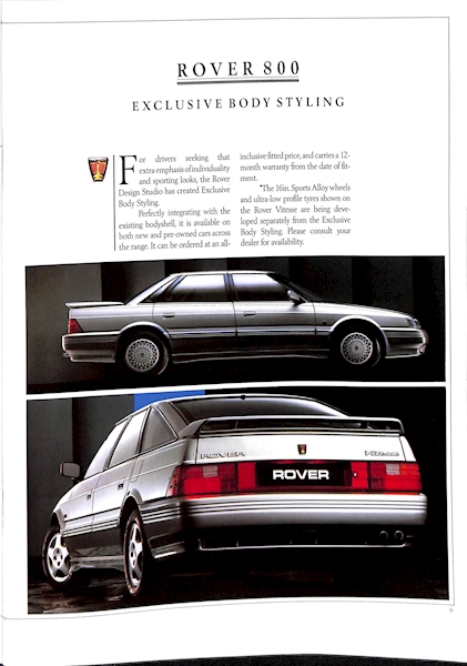 Austin-Rover Range Brochure Metro, Montego, Mini, #3904/E 1989 Image 5