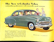 Vauxhall Wyvern, Velox & Cresta Car Sales Brochure, #V1008 1954 Image 4