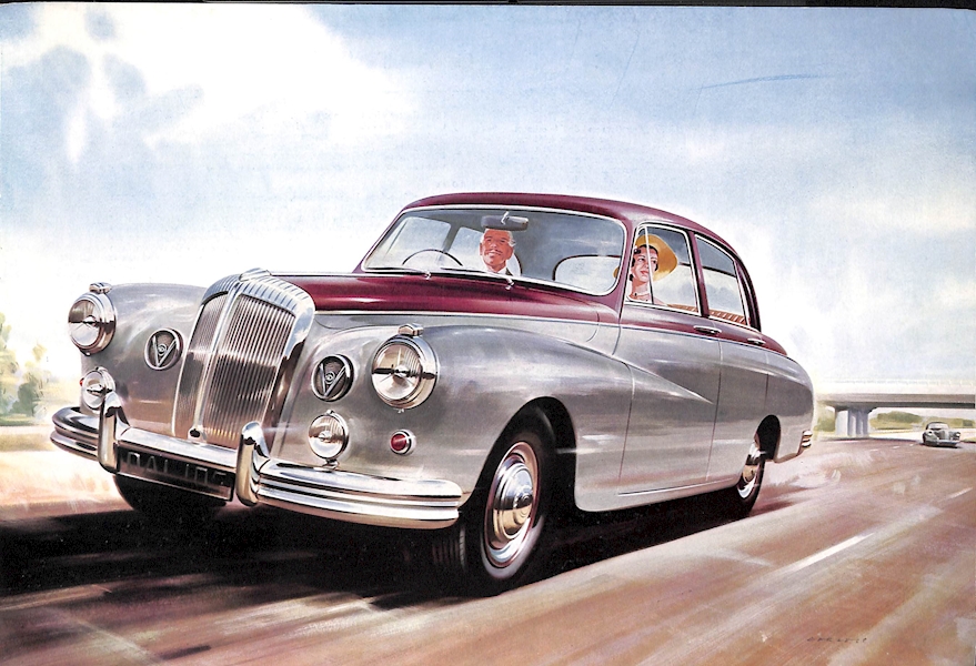 Daimler Majestic Major 8-page Large Format Brochure 1961/62 Image 3