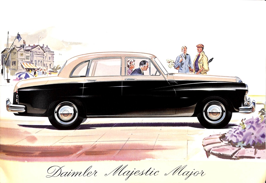 Daimler Majestic Major 8-page Large Format Brochure 1961/62 Image 5