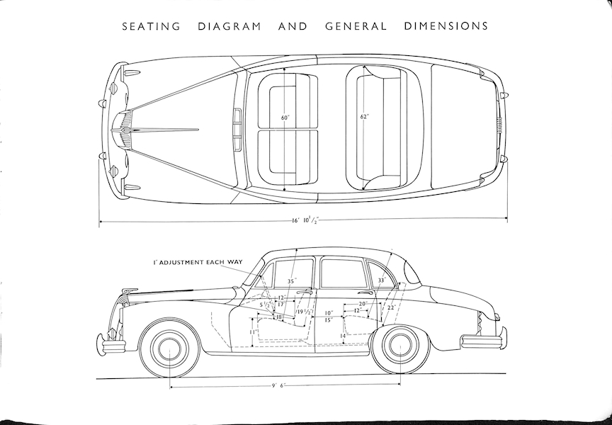 Daimler Majestic Major 8-page Large Format Brochure 1961/62 Image 9