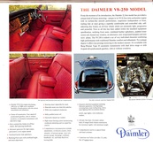Daimler 250 V8 Foldout Brochure #9.67 1967 Image 3
