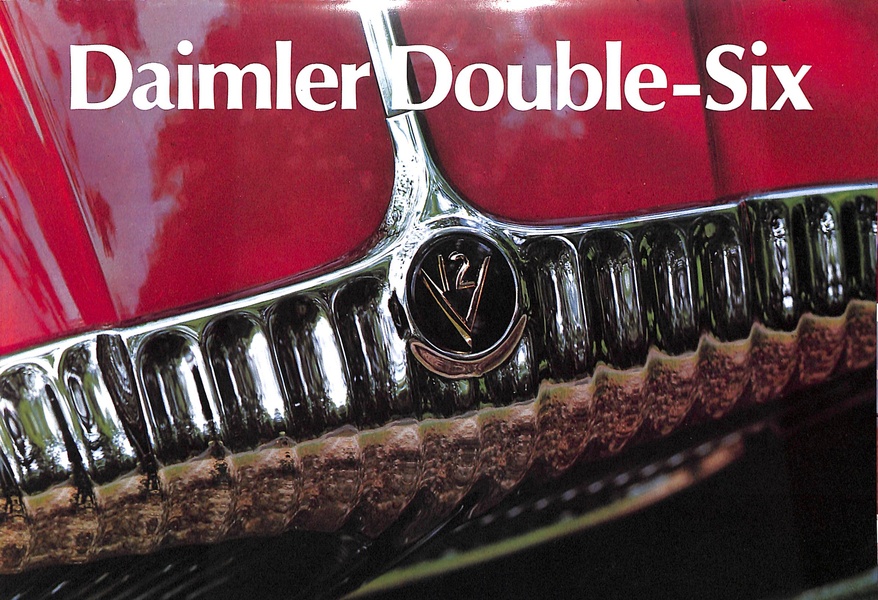Daimler Double-Six Series 1 Foldout Brochure, #D672 1972 Image 1
