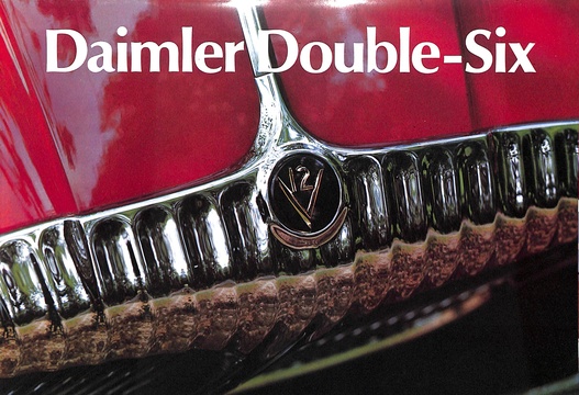 Daimler Double-Six Series 1 Foldout Brochure, #D672 1972