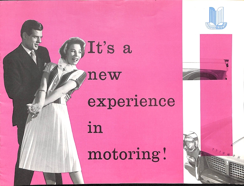 Triumph Herald Car Sales Brochure #268/R6/9/60 1960 Image 1