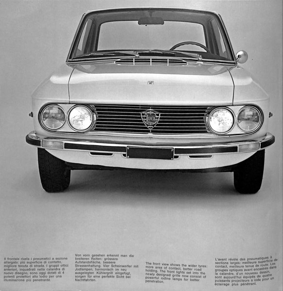 Lancia Fulvia Coupe Series 2 Car Sales Brochure #8799385 1972/73 Image 6