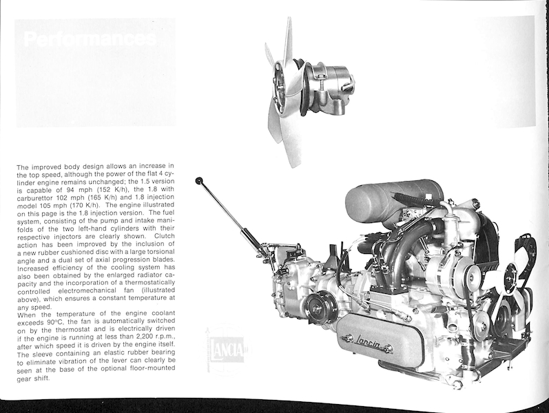 Lancia Flavia Car Sales Brochure, #8799204 1967 Image 2