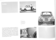 Lancia Flavia Car Sales Brochure, #8799204 1967 Image 6