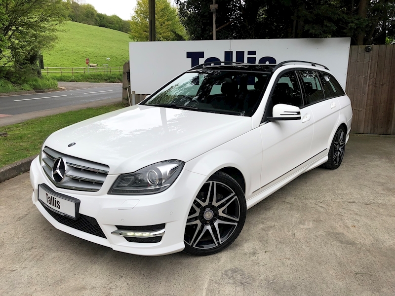 Mercedes C Class C220 Cdi Blueefficiency Amg Sport Plus Estate 2.1 Automatic Diesel