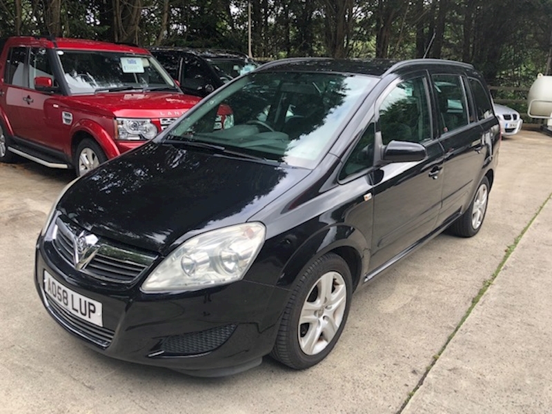 Vauxhall Zafira Exclusiv Mpv 1.8 Manual Petrol